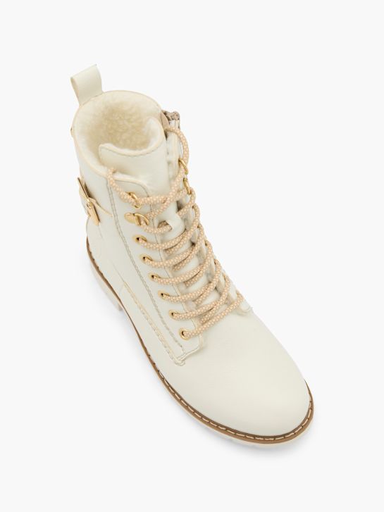 Rieker Schnürboots Weiß 80425 2