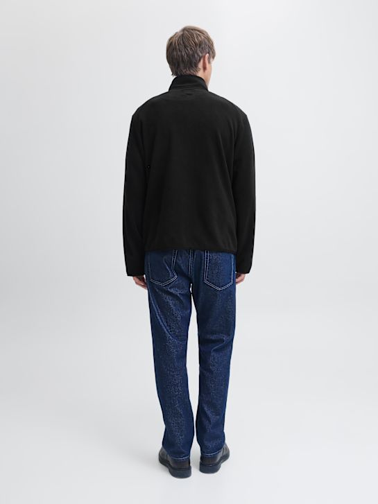 JJ Rebel Fleecejacke Schwarz 80414 3
