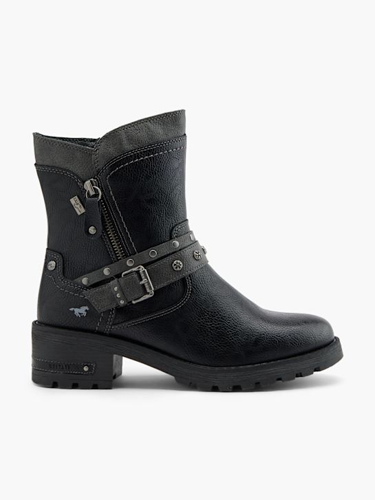 Mustang Cizmă biker Negru 80437 1