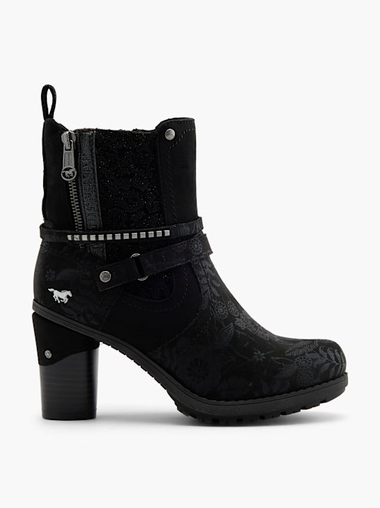 Mustang Bottines classiques Noir 80450 1