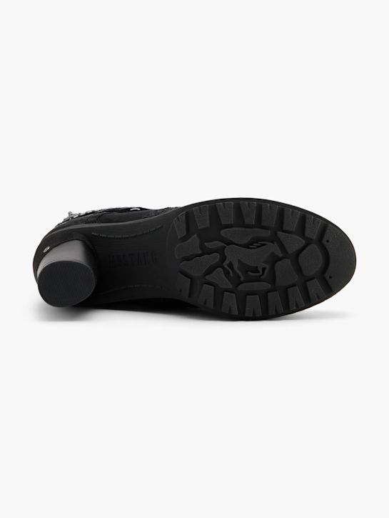 Mustang Stiefelette Schwarz 80450 4