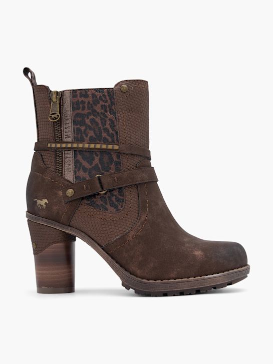 Mustang Bottines classiques Marron 80453 1