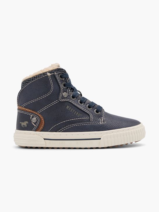 Mustang Hoher Sneaker Blau 80478 1