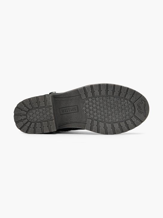 Mustang Schnürboots Schwarz 80483 4