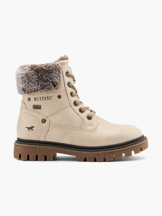 Mustang Schnürboots Beige 80484 1