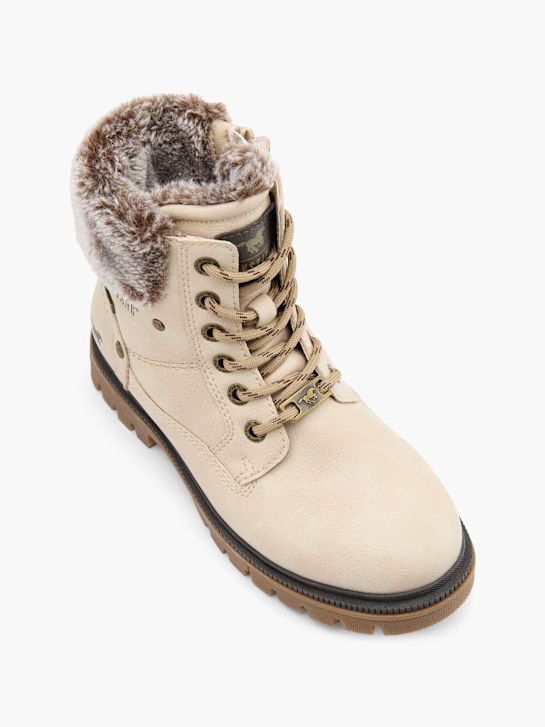 Mustang Schnürboots Beige 80484 2