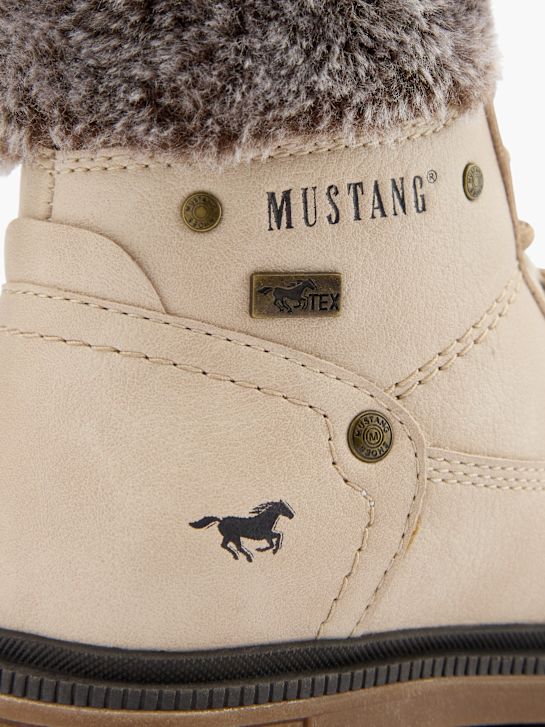 Mustang Schnürboots Beige 80484 5
