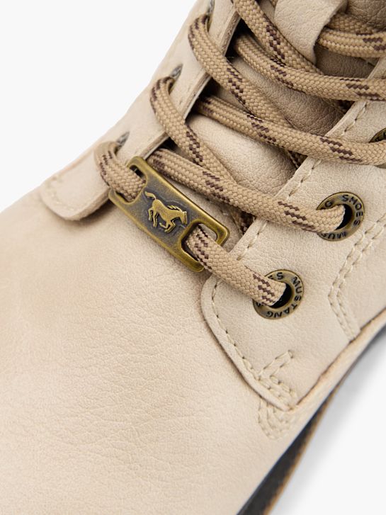 Mustang Schnürboots Beige 80484 6