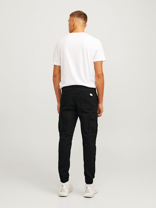 JJ Rebel Pantalon en tissu Noir 80488 2