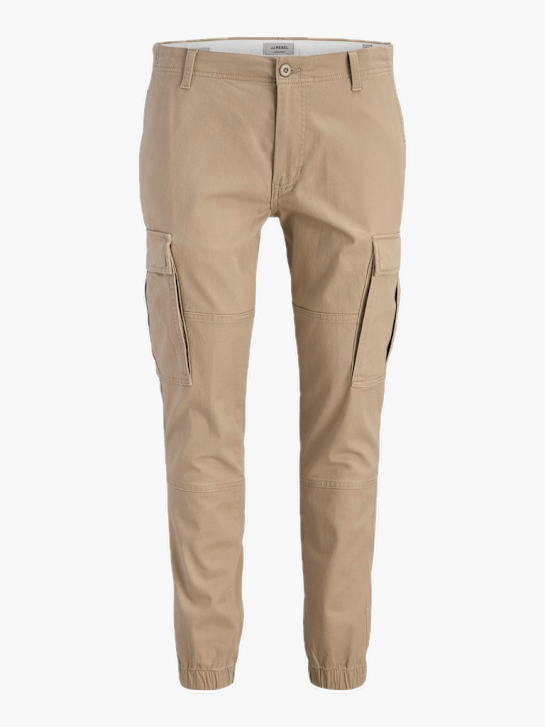 JJ Rebel Pantalon en tissu Beige 80490 1
