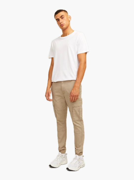 JJ Rebel Pantalon en tissu Beige 80490 2