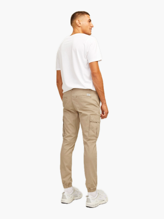 JJ Rebel Pantalon en tissu Beige 80490 3