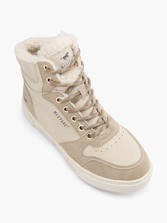 Mustang Baskets montantes Beige 80560 2