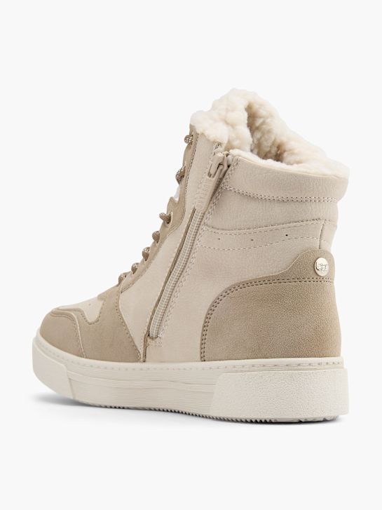 Mustang Baskets montantes Beige 80560 3