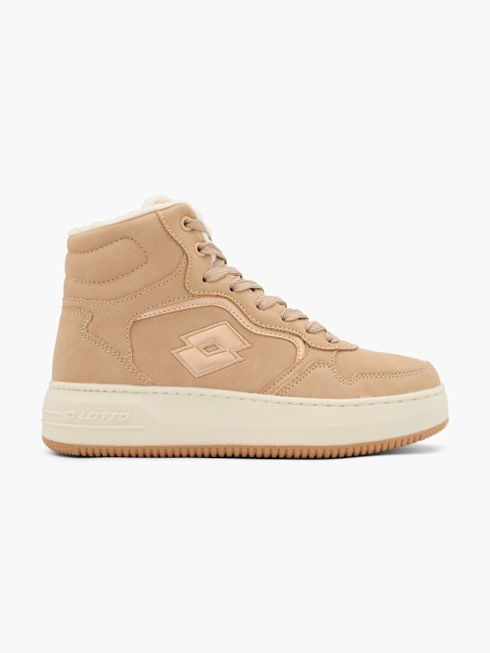 Lotto Hoher Sneaker Beige 80629 1