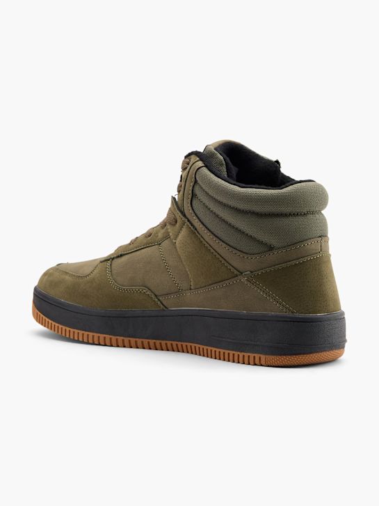Kappa Baskets montantes Kaki 80672 3