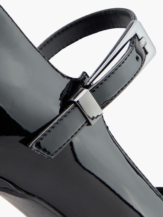 Catwalk Spangenpumps Schwarz 80767 5