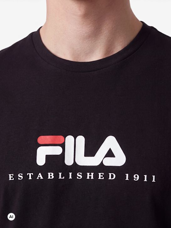 FILA Tee-shirt noir 80728 4
