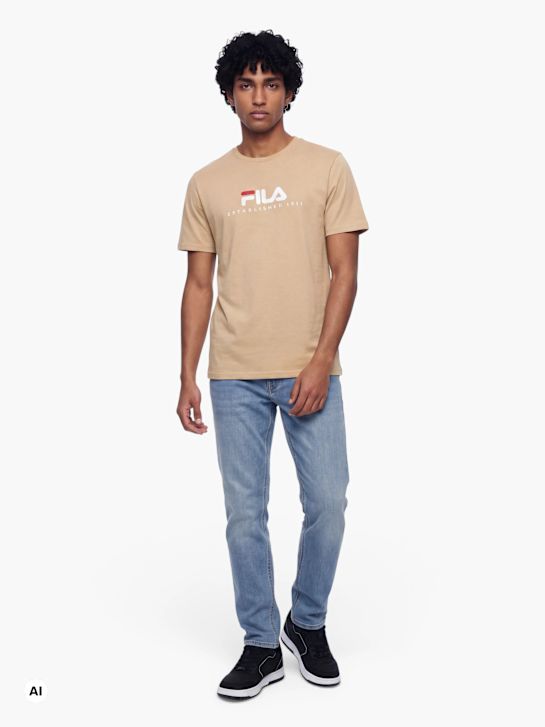 FILA Tee-shirt beige 80727 5