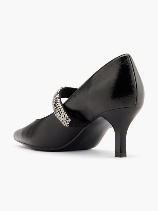 Catwalk Escarpins à boucle Noir 80762 3
