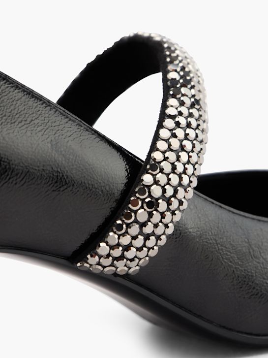Catwalk Escarpins à boucle Noir 80762 5