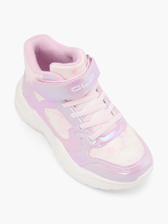 Graceland Mid cut sneaker Pink 80882 2