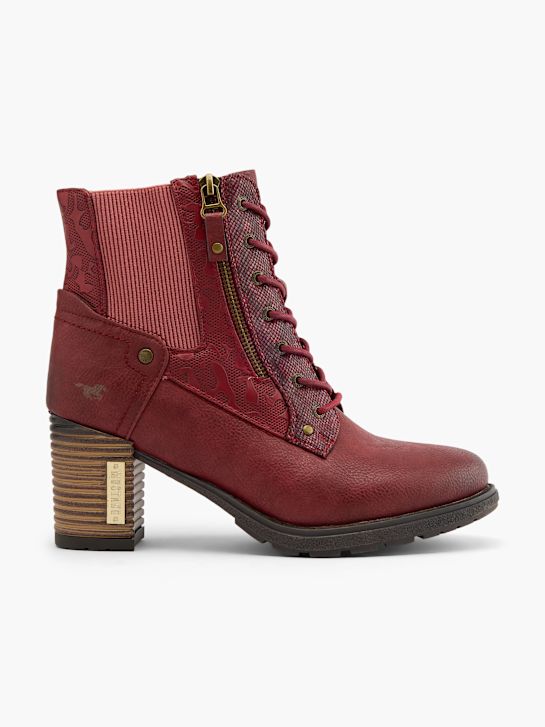 Mustang Schnürstiefelette Bordeaux 80938 1