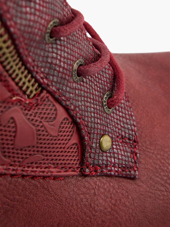 Mustang Bottines à lacets Bordeaux 80938 5