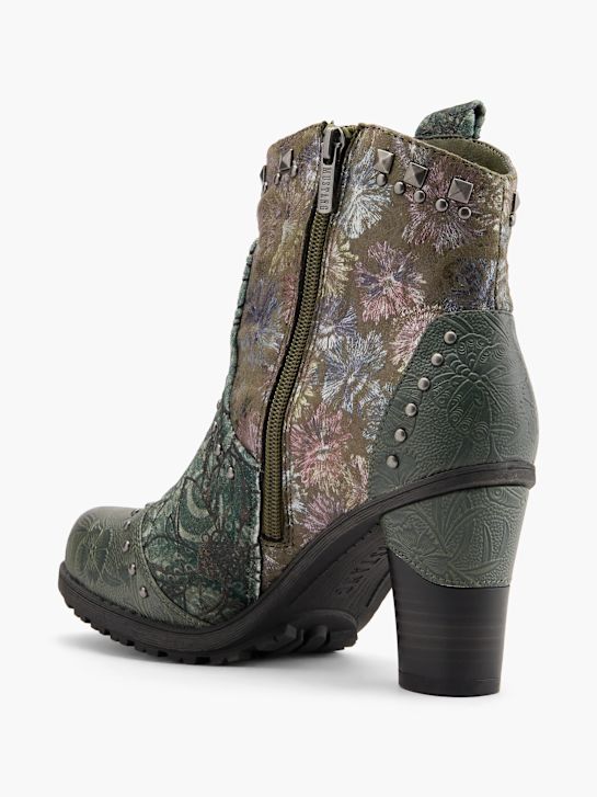 Mustang Stiefelette Khaki 80941 3