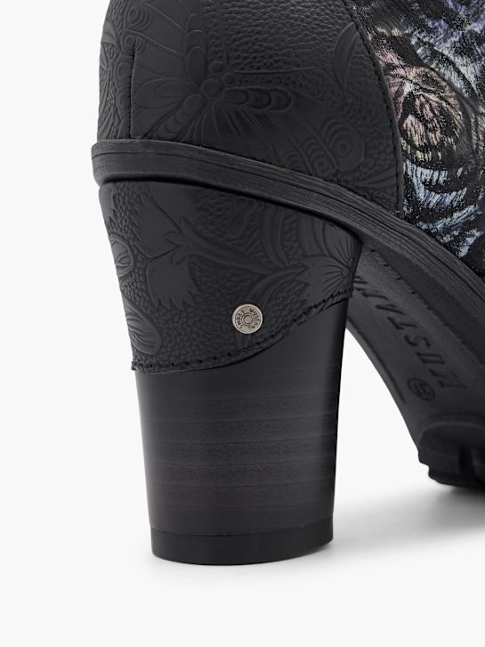 Mustang Stiefelette Schwarz 80942 6