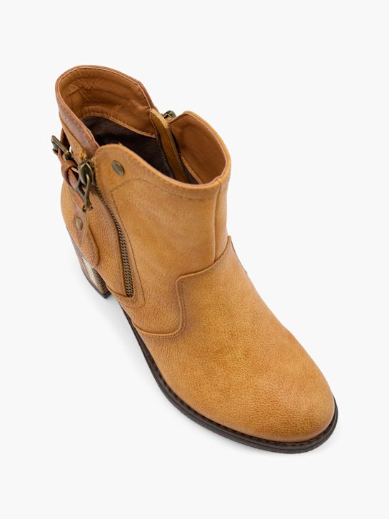 Mustang Bottines classiques Jaune 80943 2