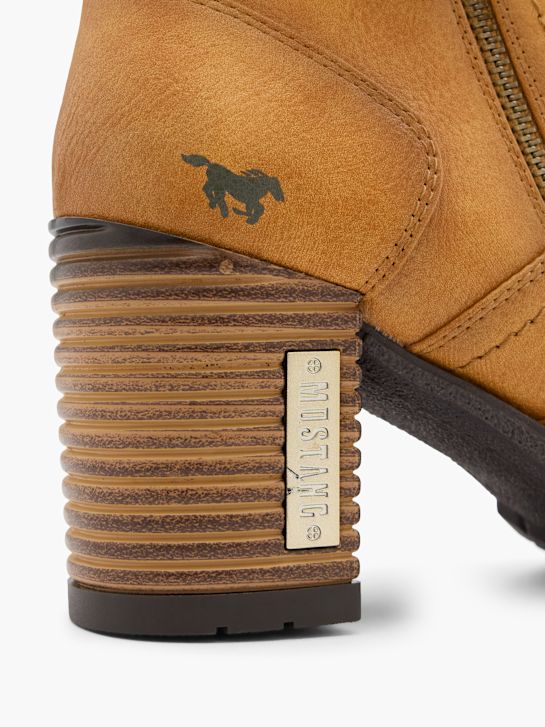 Mustang Bottines classiques Jaune 80943 5