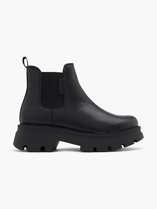 bugatti Chelsea Boots Schwarz 80983 1