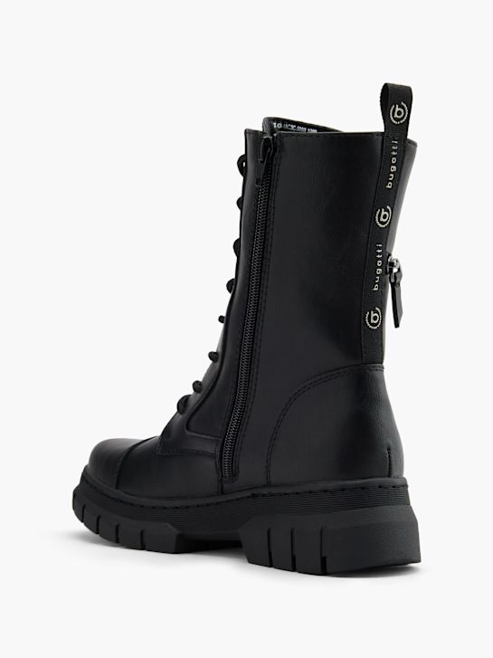 bugatti Schnürboots Schwarz 80996 3