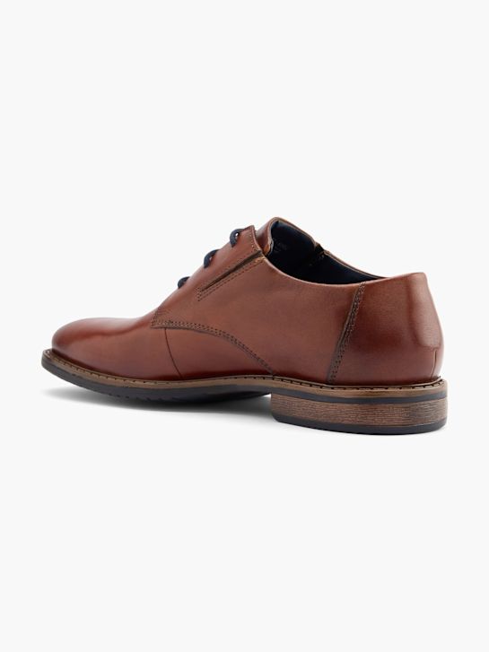bugatti Businessschuh Cognac 81046 3