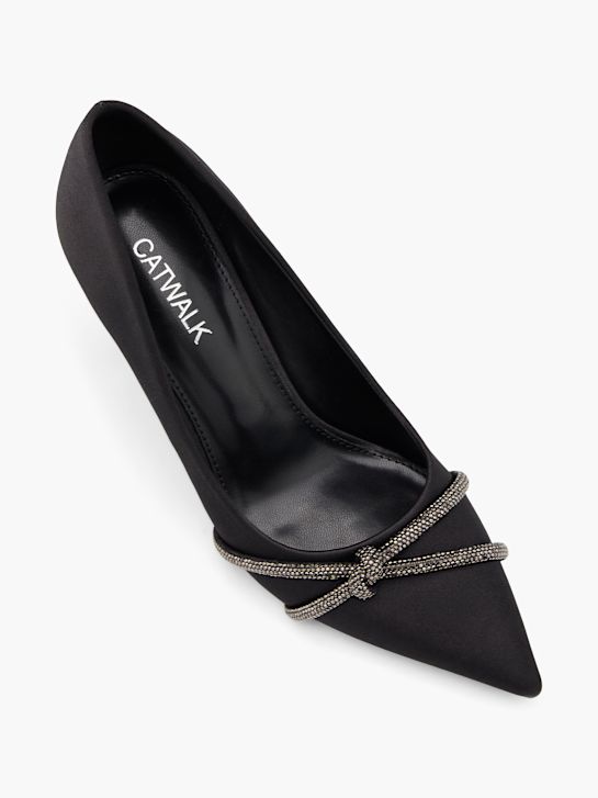 Catwalk Czółenka Czarny 81081 2