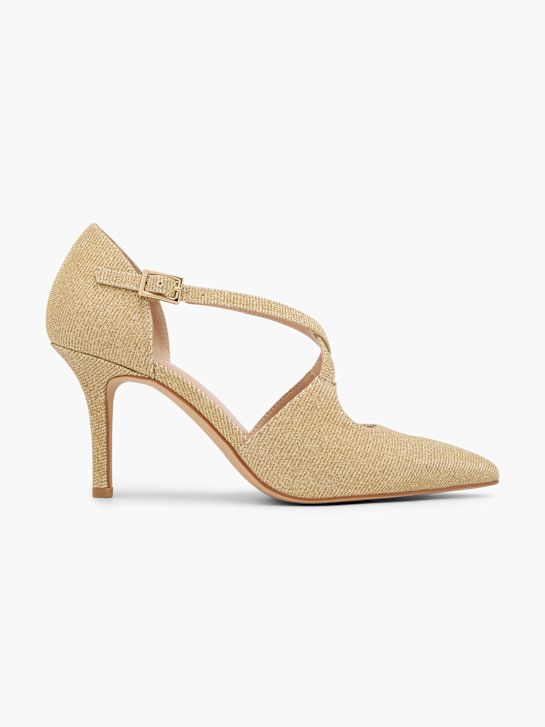 Catwalk Décolleté con fibbia Oro 81156 1