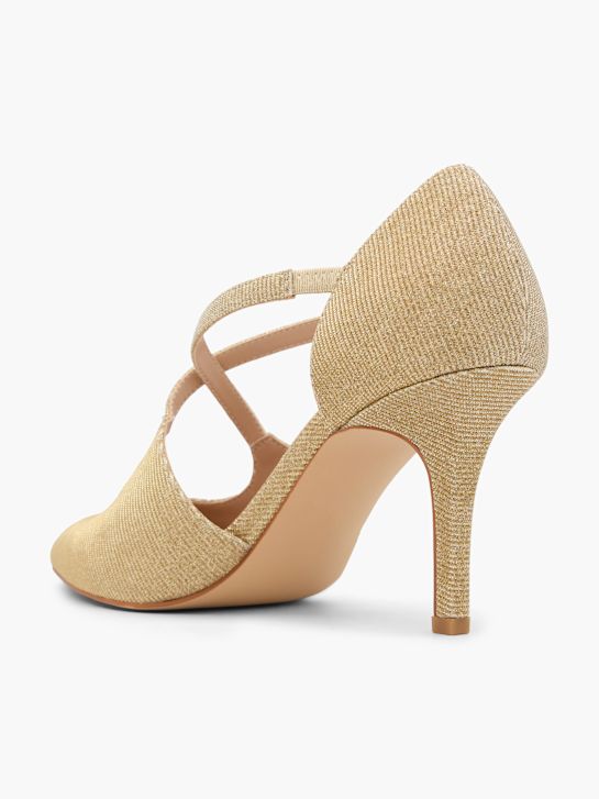 Catwalk Décolleté con fibbia Oro 81156 3