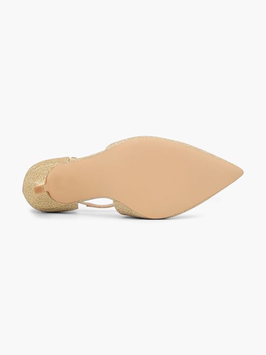 Catwalk Décolleté con fibbia Oro 81156 4