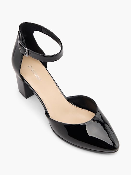 Graceland Pump med spænde Sort 81302 2