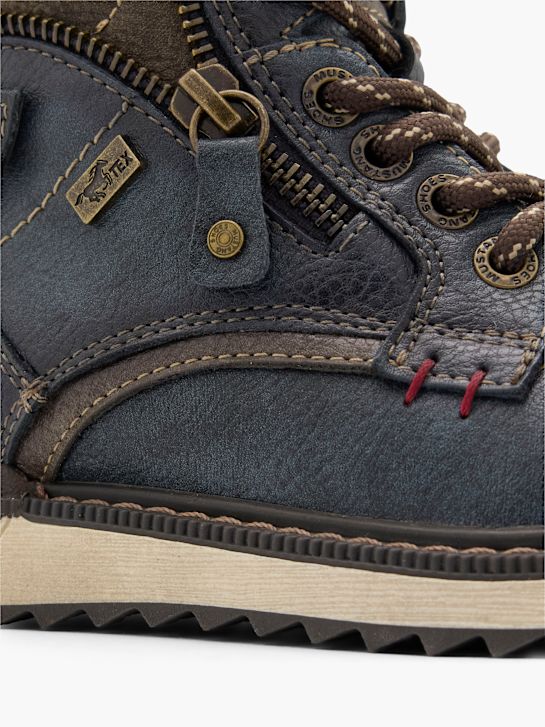 Mustang Schnürboots Blau 81346 5