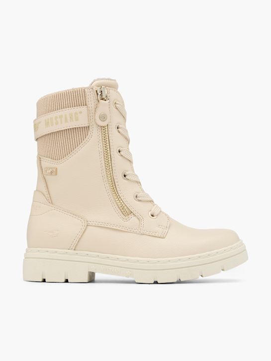 Mustang Schnürboots Beige 81347 1