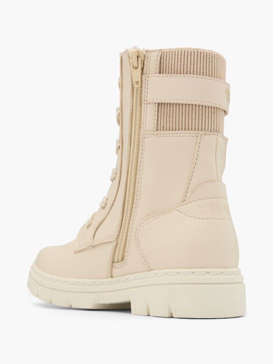 Mustang Schnürboots Beige 81347 3