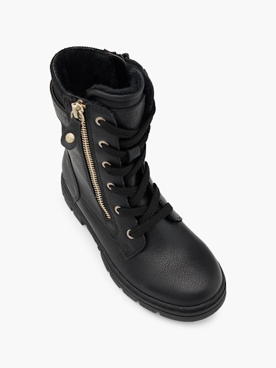Mustang Schnürboots Schwarz 81343 2