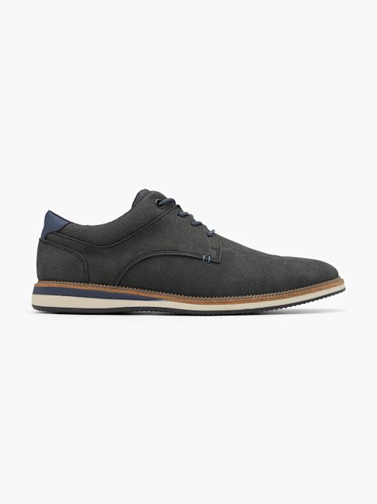 AM SHOE Business sko Grå 81613 1