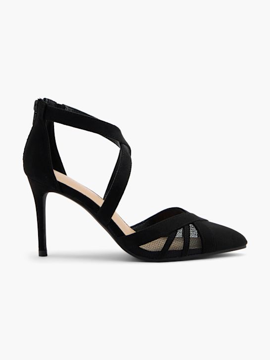 Catwalk Décolleté con fibbia Nero 81553 1