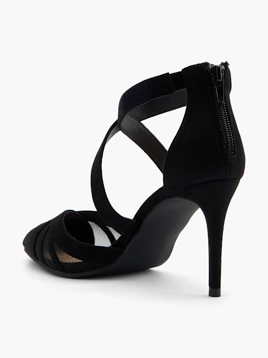 Catwalk Décolleté con fibbia Nero 81553 3