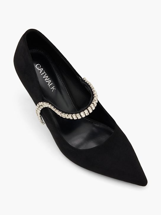 Catwalk Salonke s remenčićem Crna 81561 2