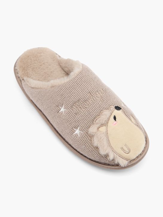 Casa mia Pantoffel Taupe 81591 2