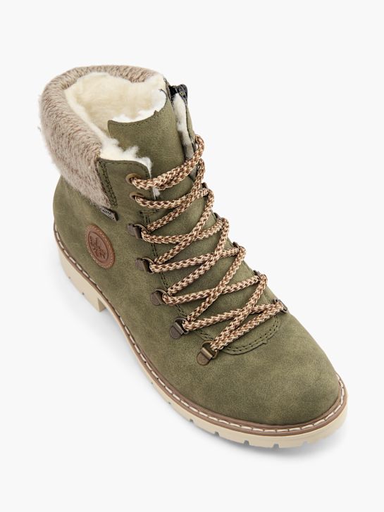 Rieker Schnürboots Olive 89645 2